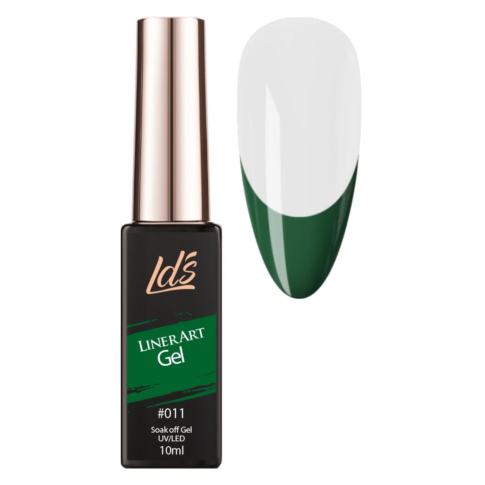 LDS Gel Polish Nail Art Liner - Pine Green 11 (ver 2) - DTK Nail Supply