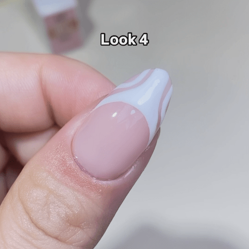 LDS Gel Polish Nail Art Liner - White 02 (ver 2) - DTK Nail Supply