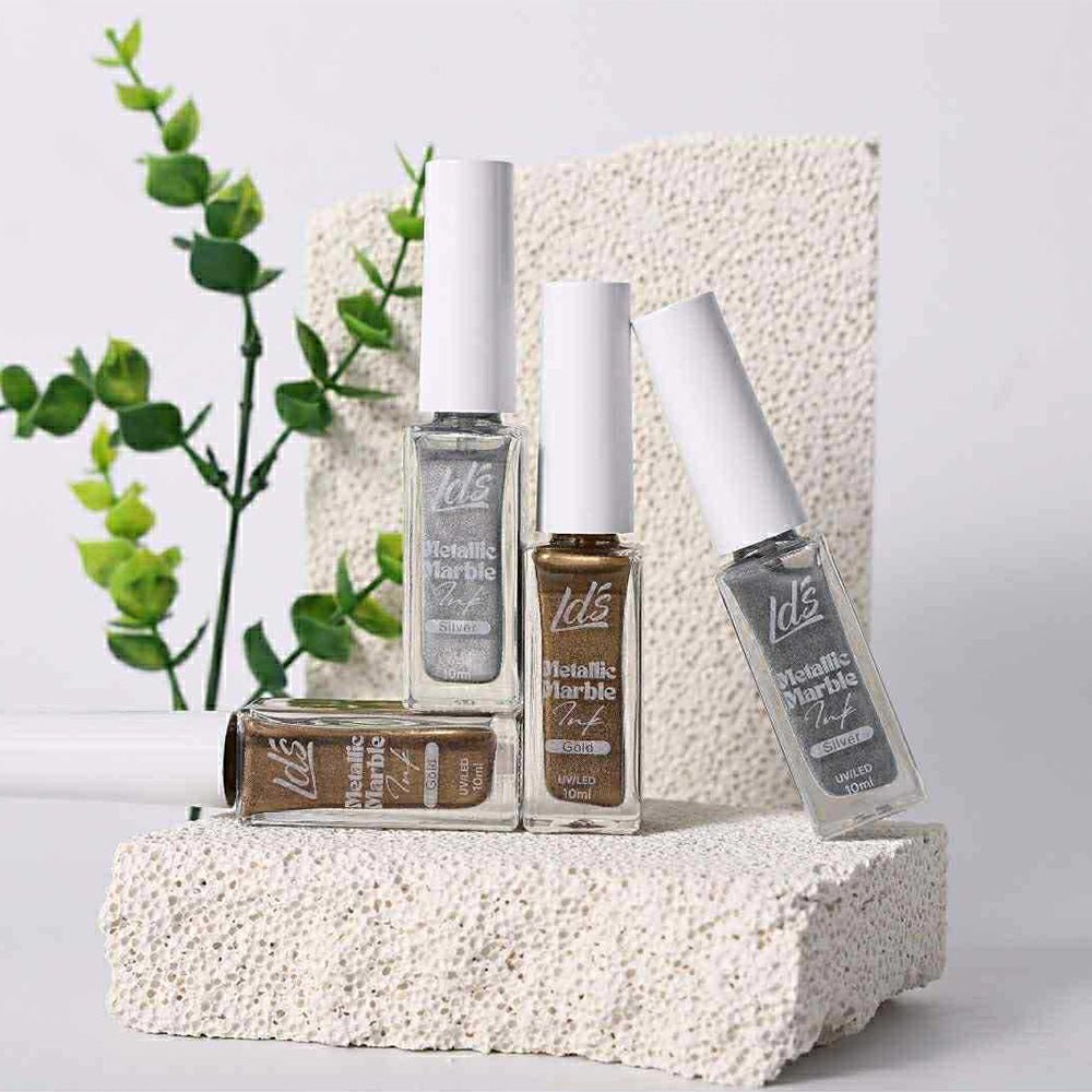 LDS Metallic Marble Ink - DTK Nail Supply