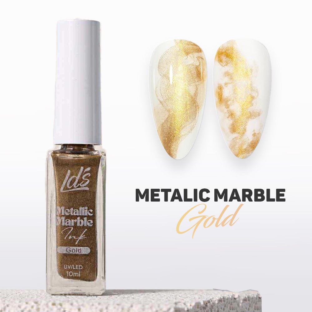 LDS Metallic Marble Ink - DTK Nail Supply