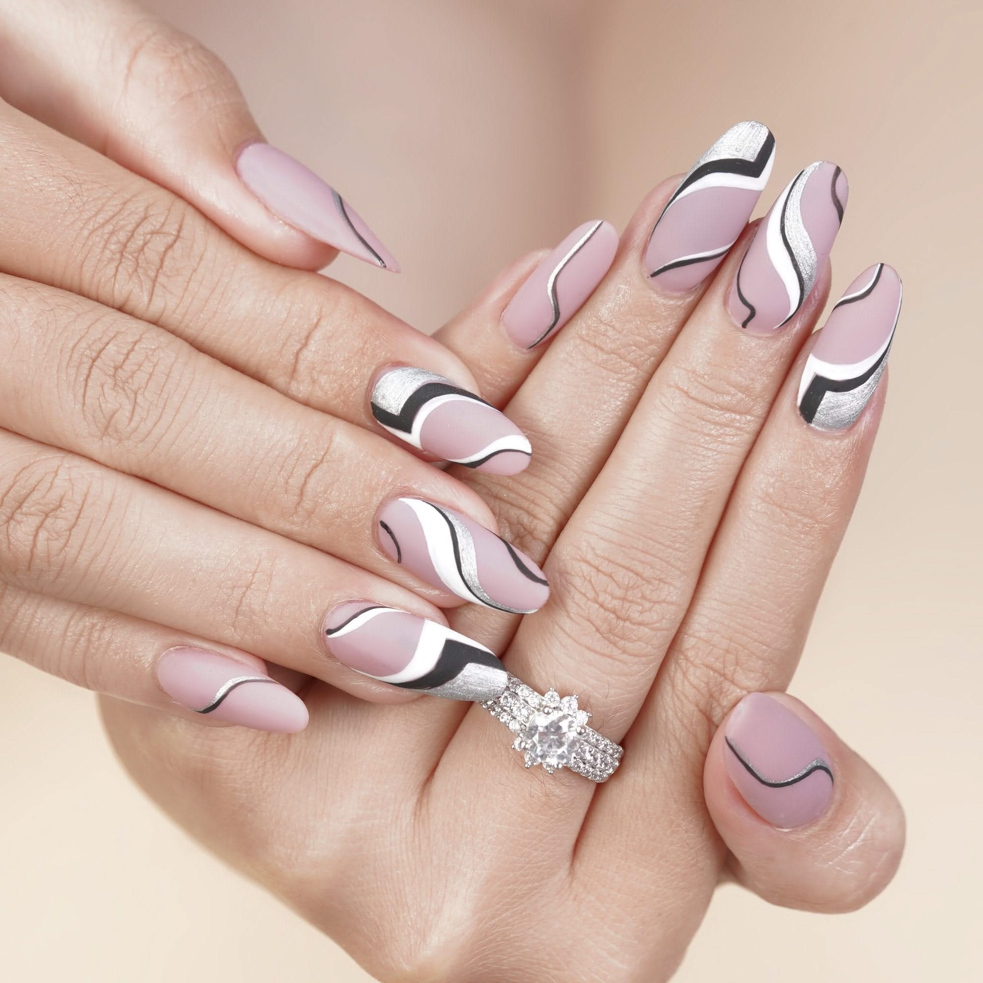 LDS Painting Gel Nail Art - 0.5oz Black 04 - DTK Nail Supply