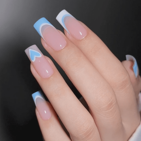 LDS Painting Gel Nail Art - 0.5oz Blue 07 - DTK Nail Supply