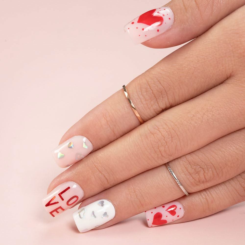 LDS Painting Gel Nail Art - 0.5oz Red 05 - DTK Nail Supply