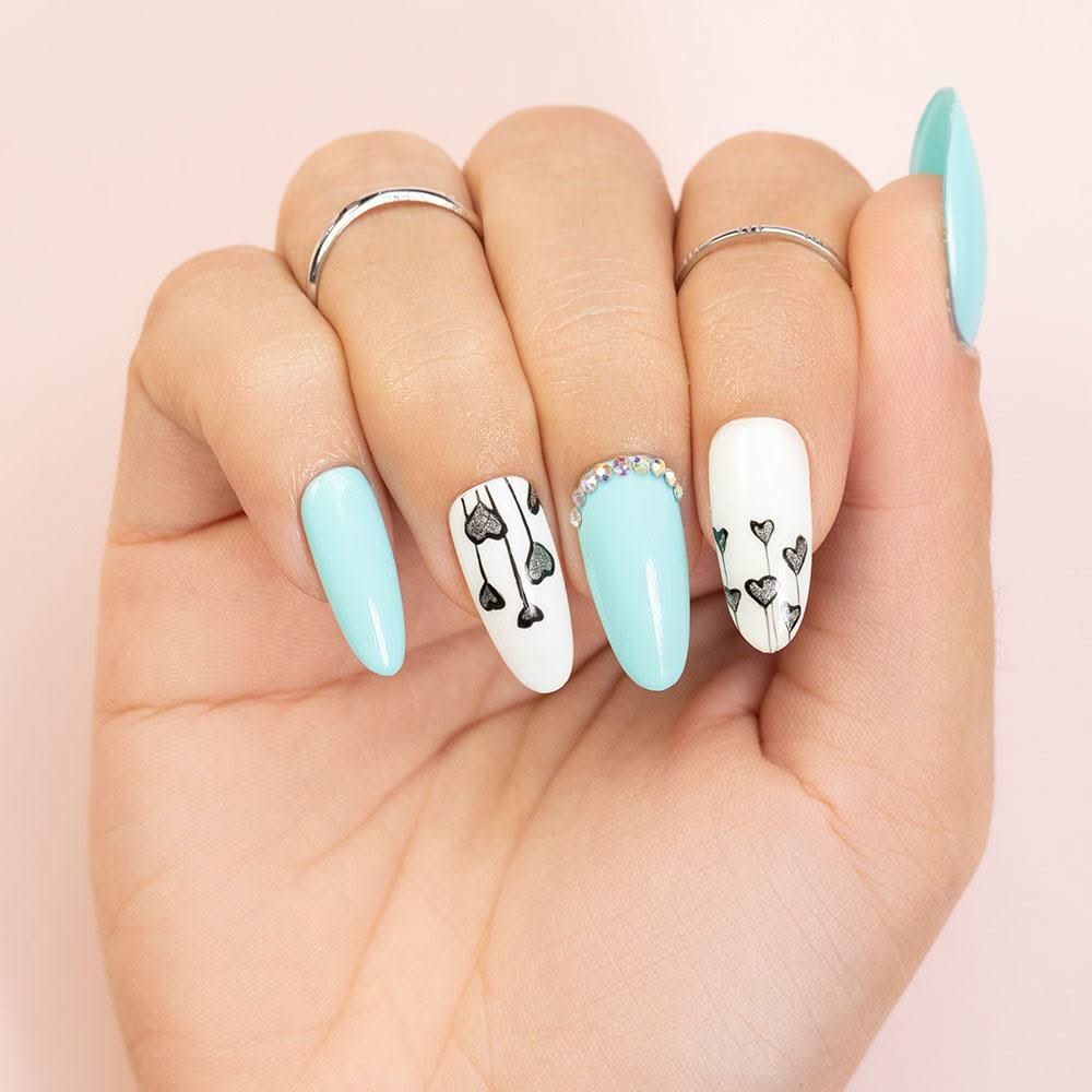 LDS Painting Gel Nail Art - 0.5oz Silver 02 - DTK Nail Supply