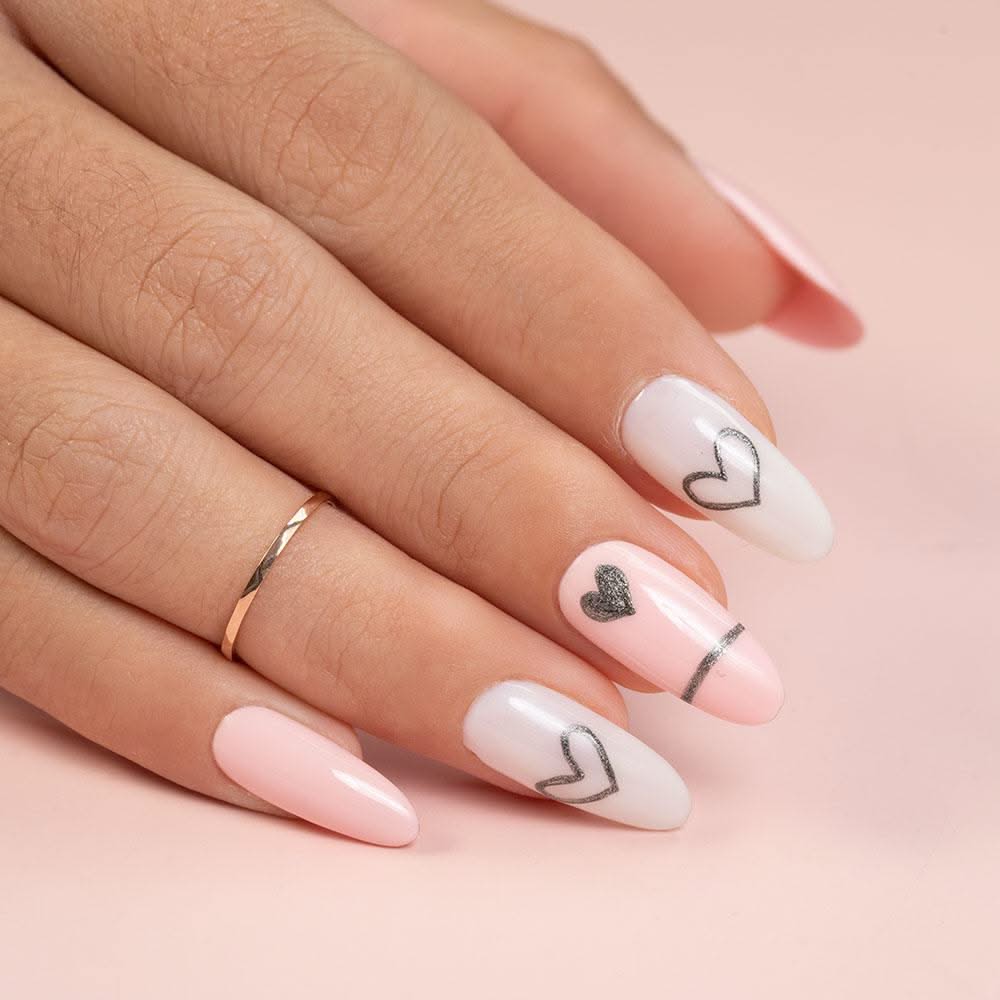 LDS Painting Gel Nail Art - 0.5oz Silver 02 - DTK Nail Supply