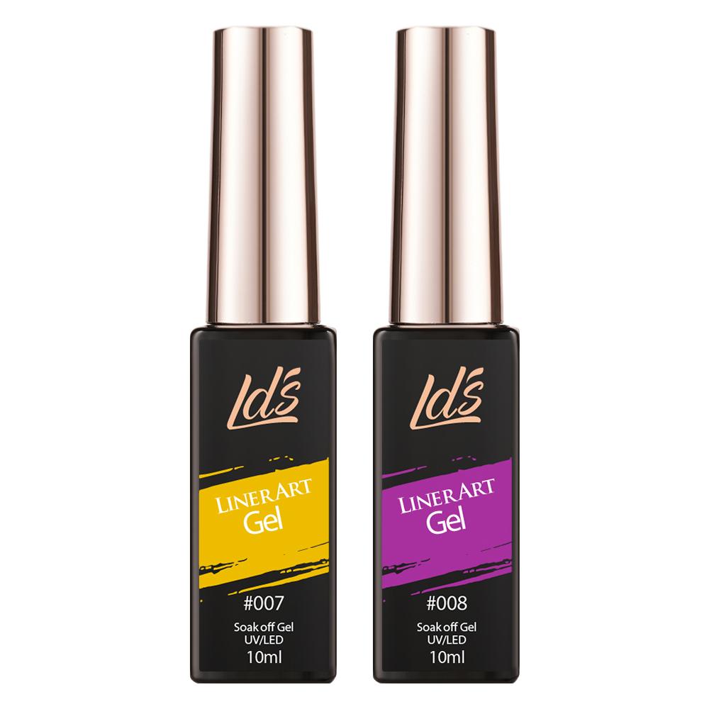 LDS - Perfect Gel Art Duo - Color 7 & 8 (ver 2) - DTK Nail Supply