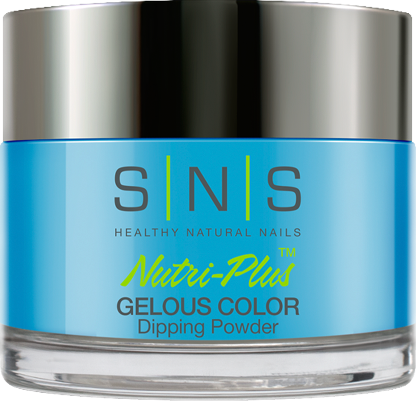  SNS Dipping Powder Nail - LG04 - Blue Curacao by SNS sold by DTK Nail Supply