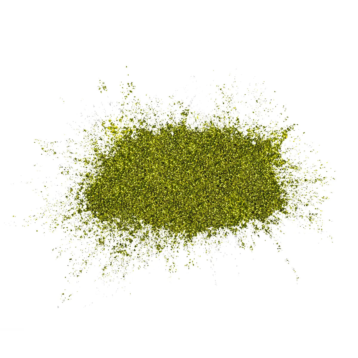 French Glitter Nail Art - Lime Green Colors - GF02