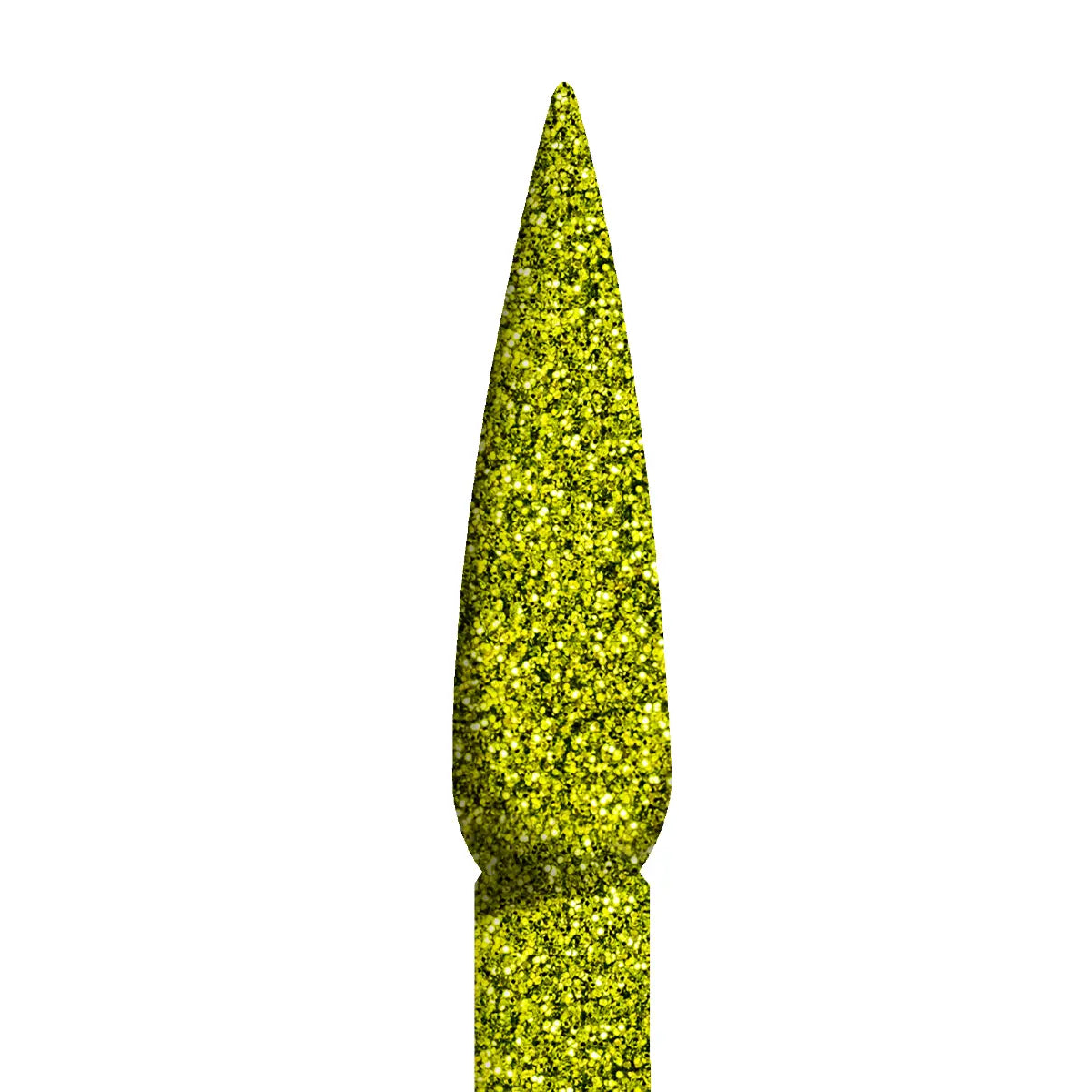French Glitter Nail Art - Lime Green Colors - GF02