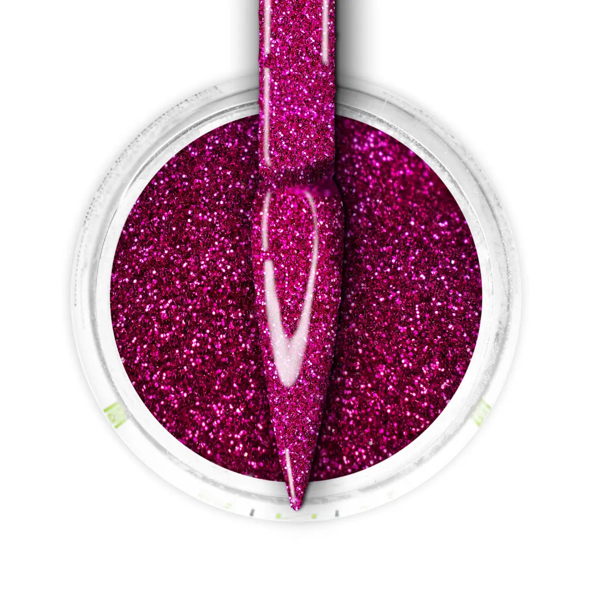 French Glitter Nail Art - Magenta Colors - GF10