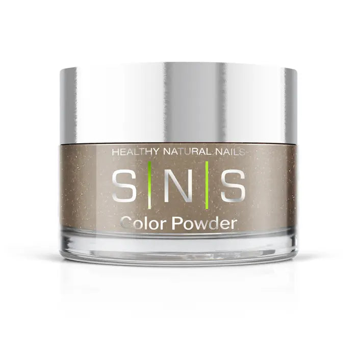 SNS Dipping Powder -Abelia - Metallic, Gray Shimmer Colors - 0.5oz (DIY)