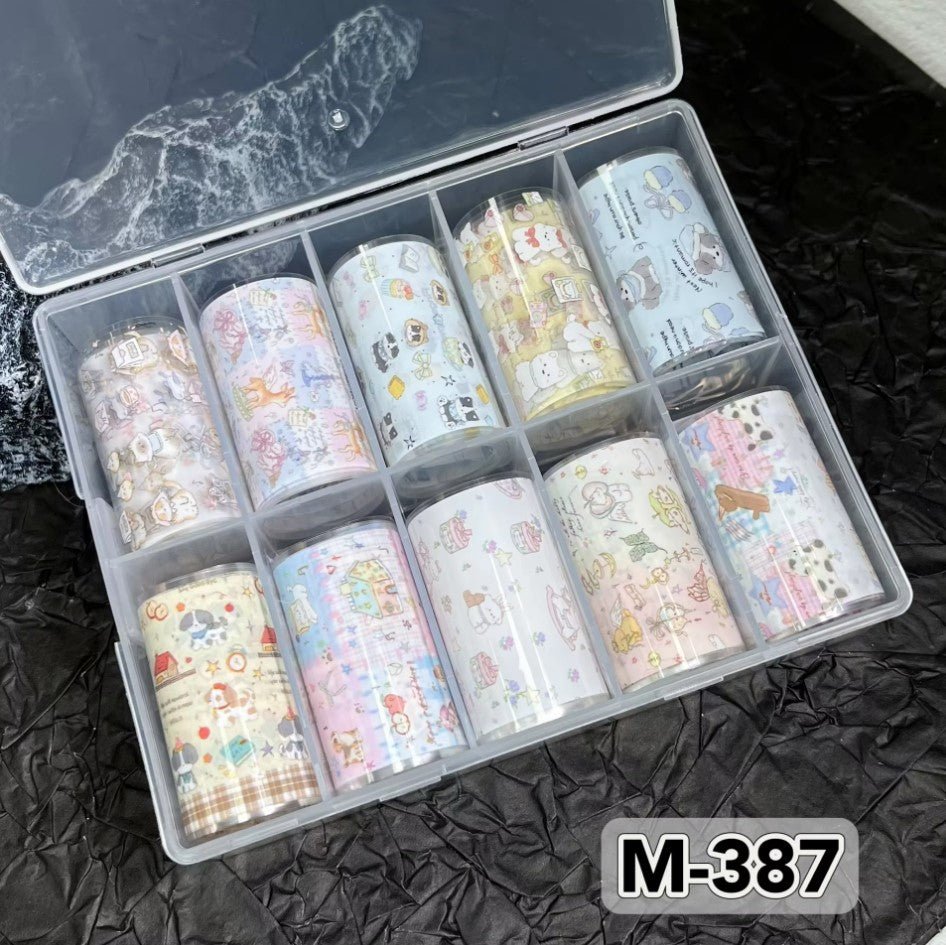 Nail Transfer Foil - M387 - DTK Nail Supply