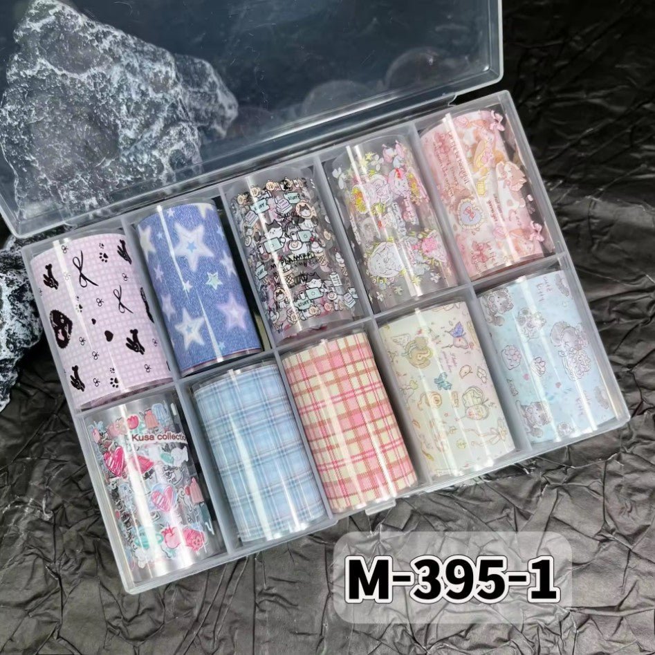 Nail Transfer Foil - M395 - 1 - DTK Nail Supply
