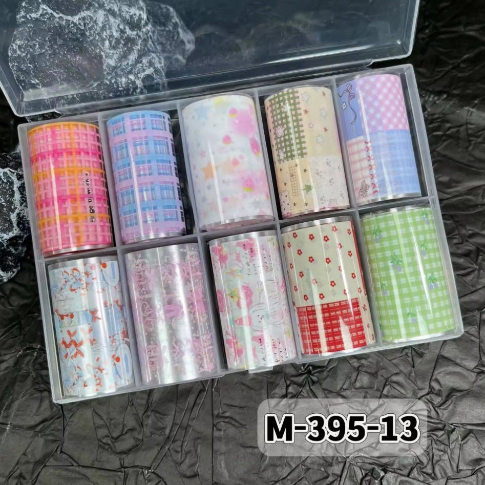 Nail Transfer Foil - M395 - 13 - DTK Nail Supply