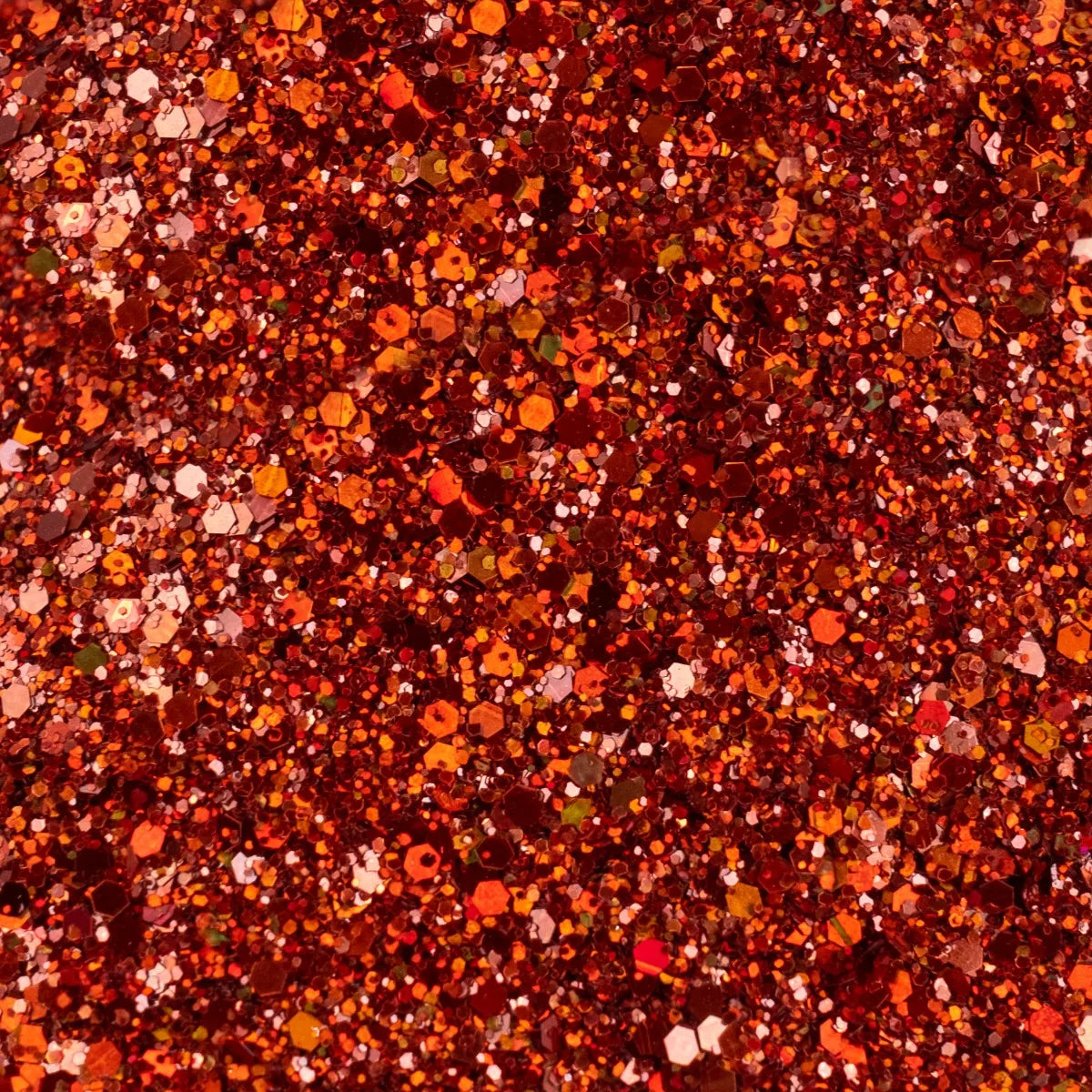 Ombre Glitter Nail Art - Orange Colors - GO09