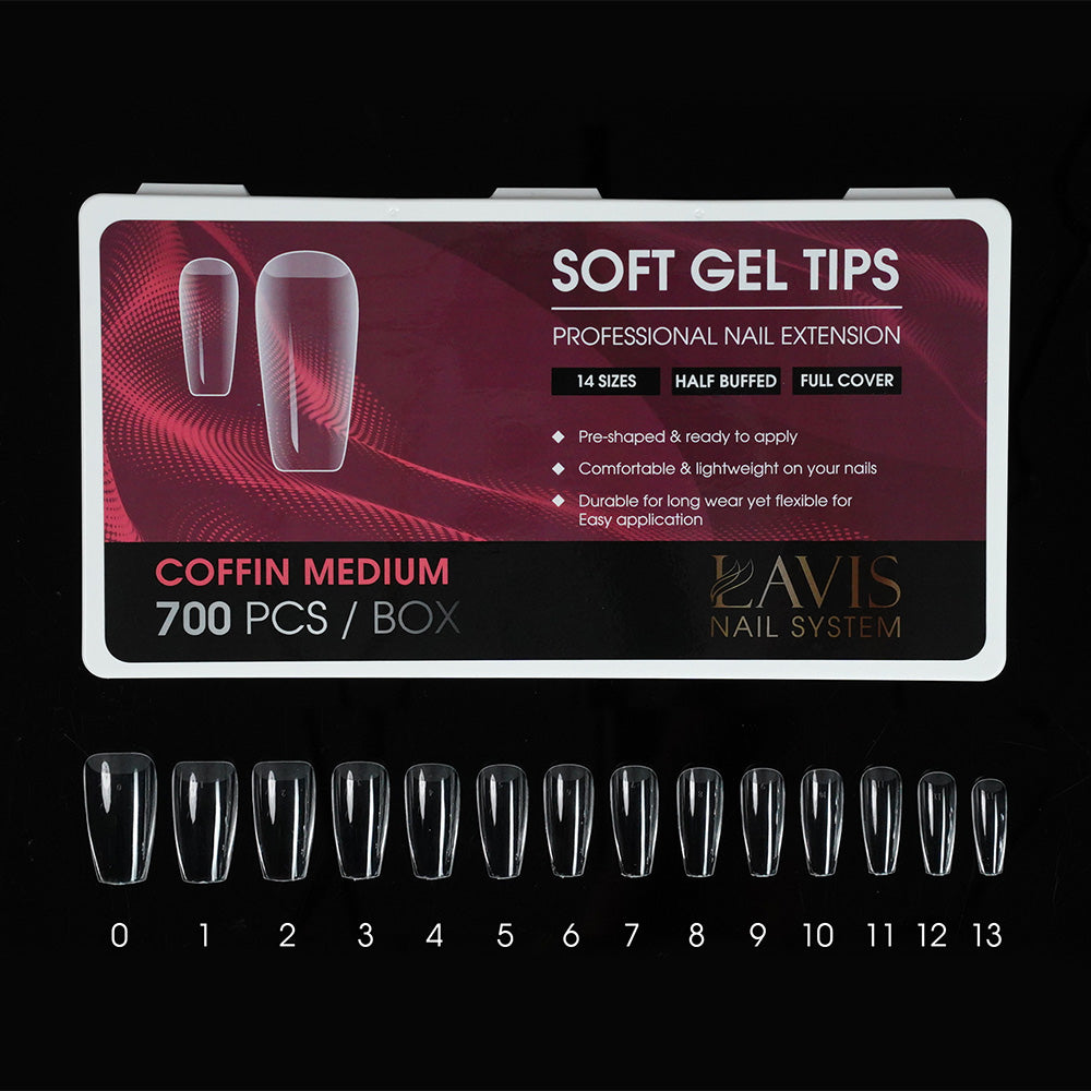 Lavis Perfect Medium Coffin Tips, photo 2 of 6