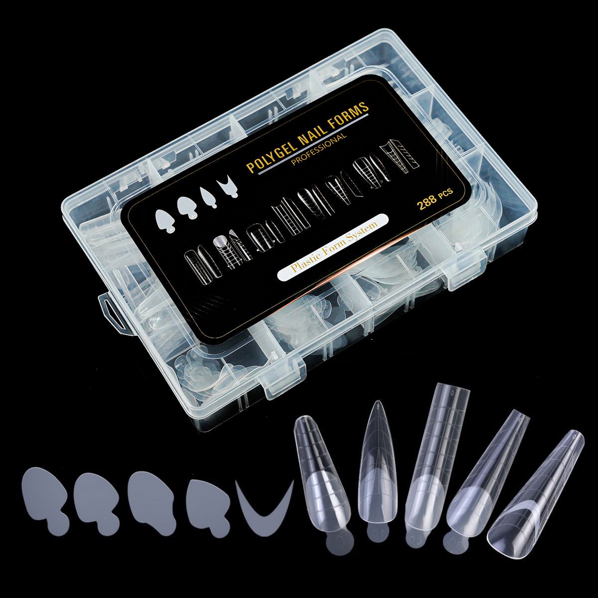 Poly Gel Nail Form 04 - DTK Nail Supply