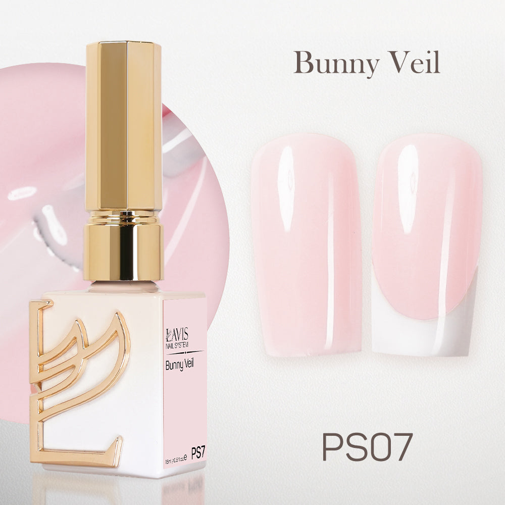 Lavis PS7 Bunny Veil Gel Polish, 0.5 oz