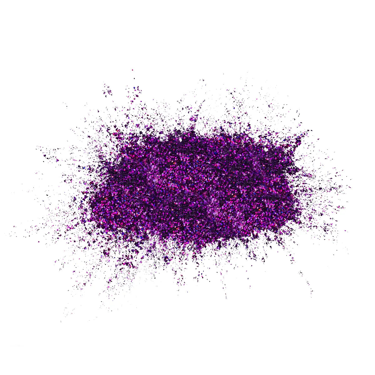 French Glitter Nail Art - Purple Colors - GF06