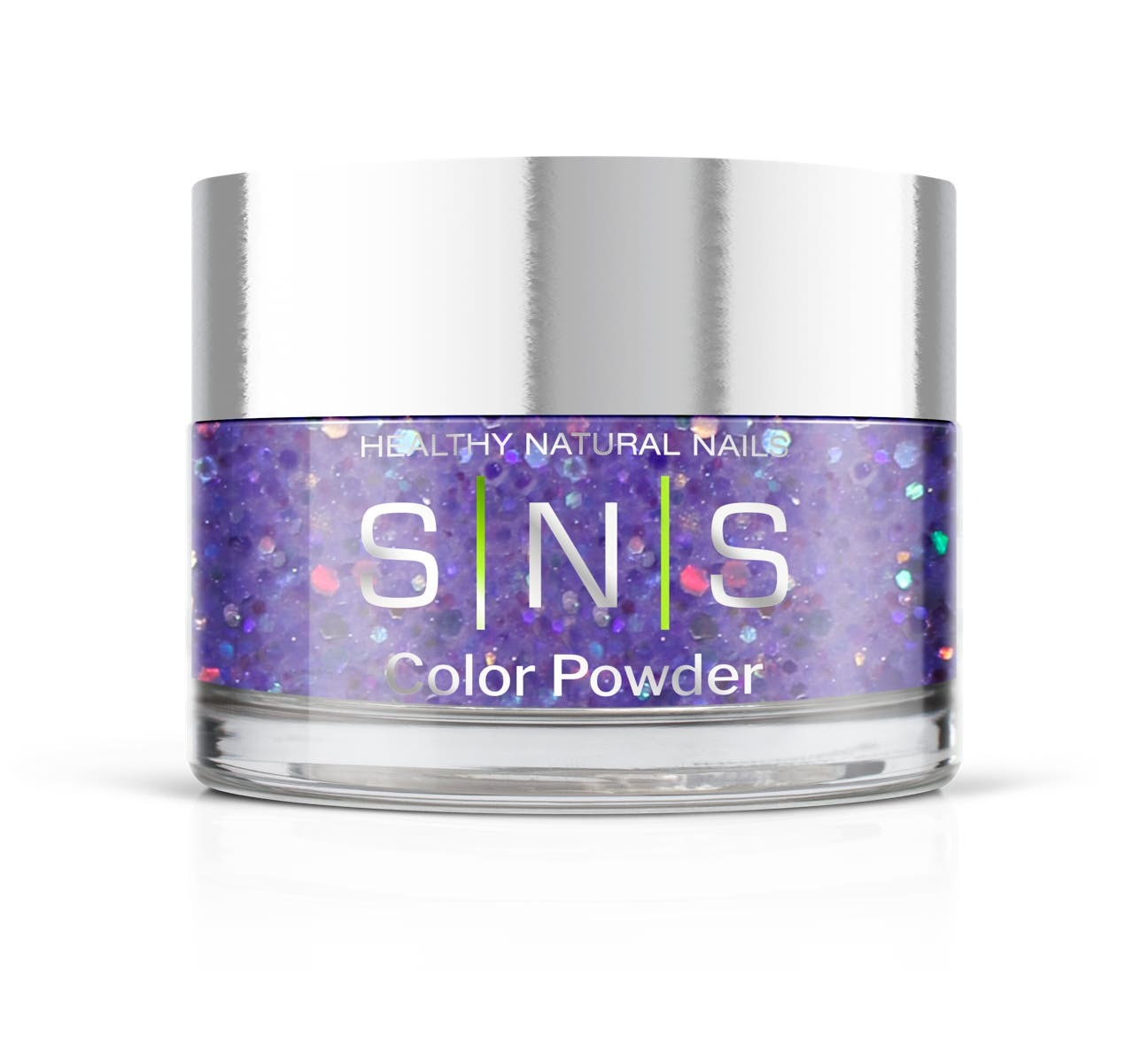 SNS Dipping Powder - Vegas, Baby - Purple Glitter Colors - 0.5oz (DIY)