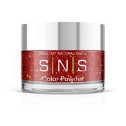 SNS Dipping Powder -Negril- Red, Orange Glitter Colors - 0.5oz (DIY)