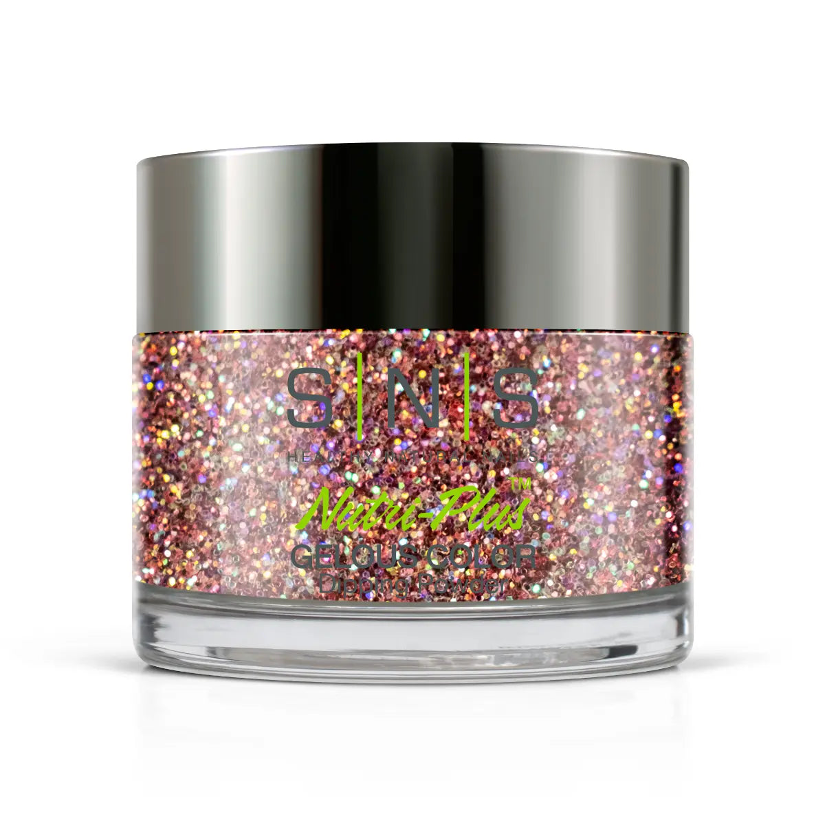 French Glitter Nail Art - Rose Gold Colors - GF07