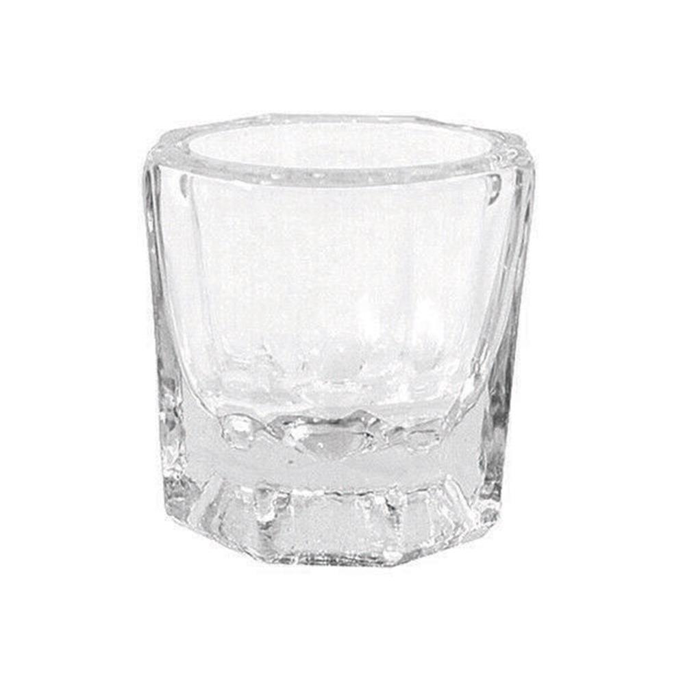 Crystal Acrylic Liquid / Powder Cup - Dappen Dish - Nail Art Bowl