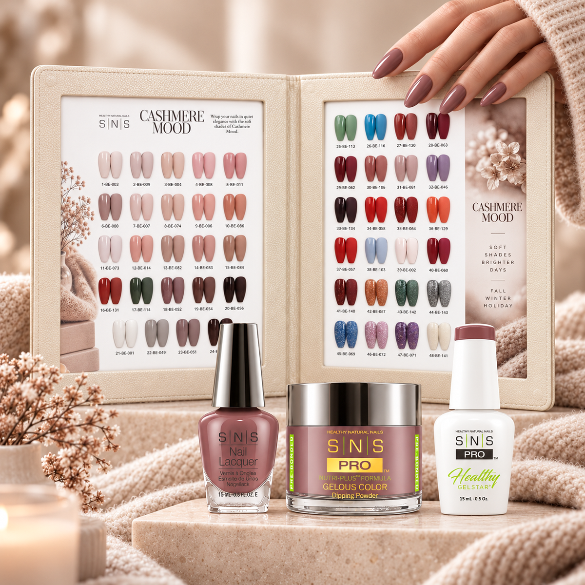 SNS Pro 4 in 1 Cashmere Mood, 48 Colors