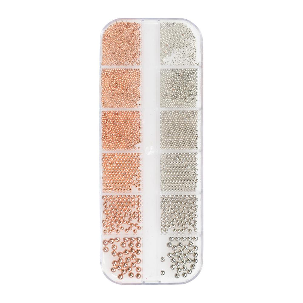  Silver & Rose Gold Microbeads by OTHER sold by DTK Nail Supply
