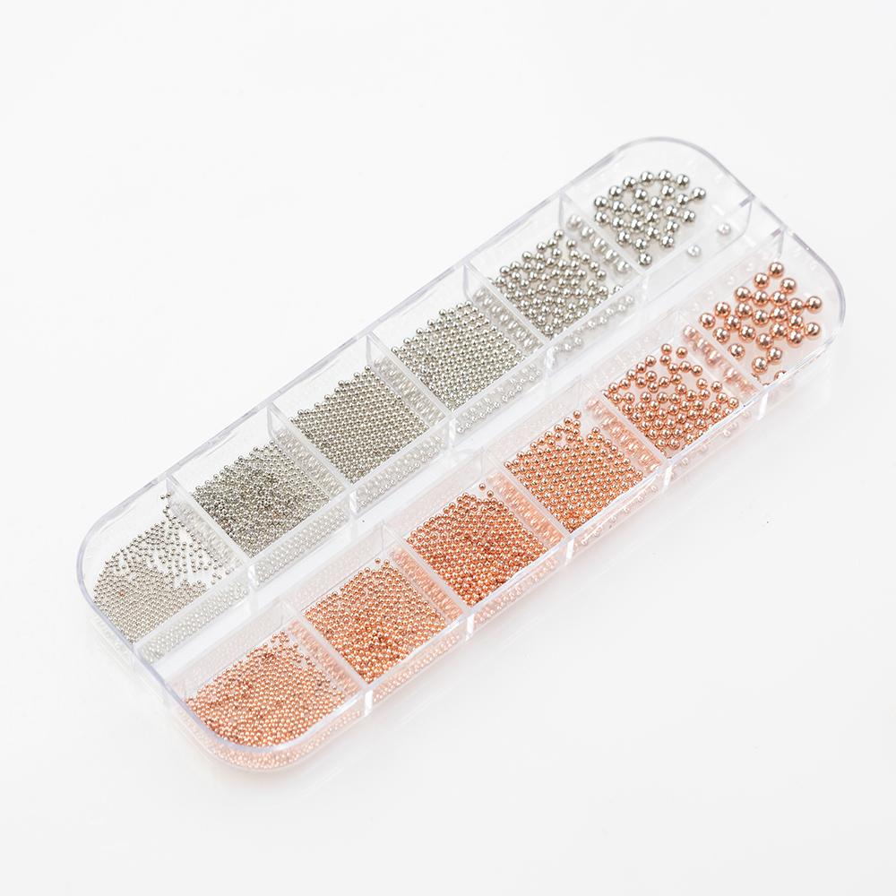  Silver & Rose Gold Microbeads by OTHER sold by DTK Nail Supply