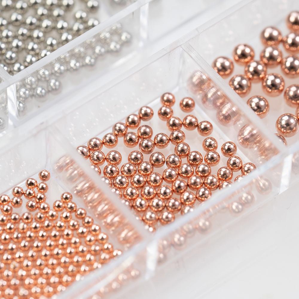  Silver & Rose Gold Microbeads by OTHER sold by DTK Nail Supply