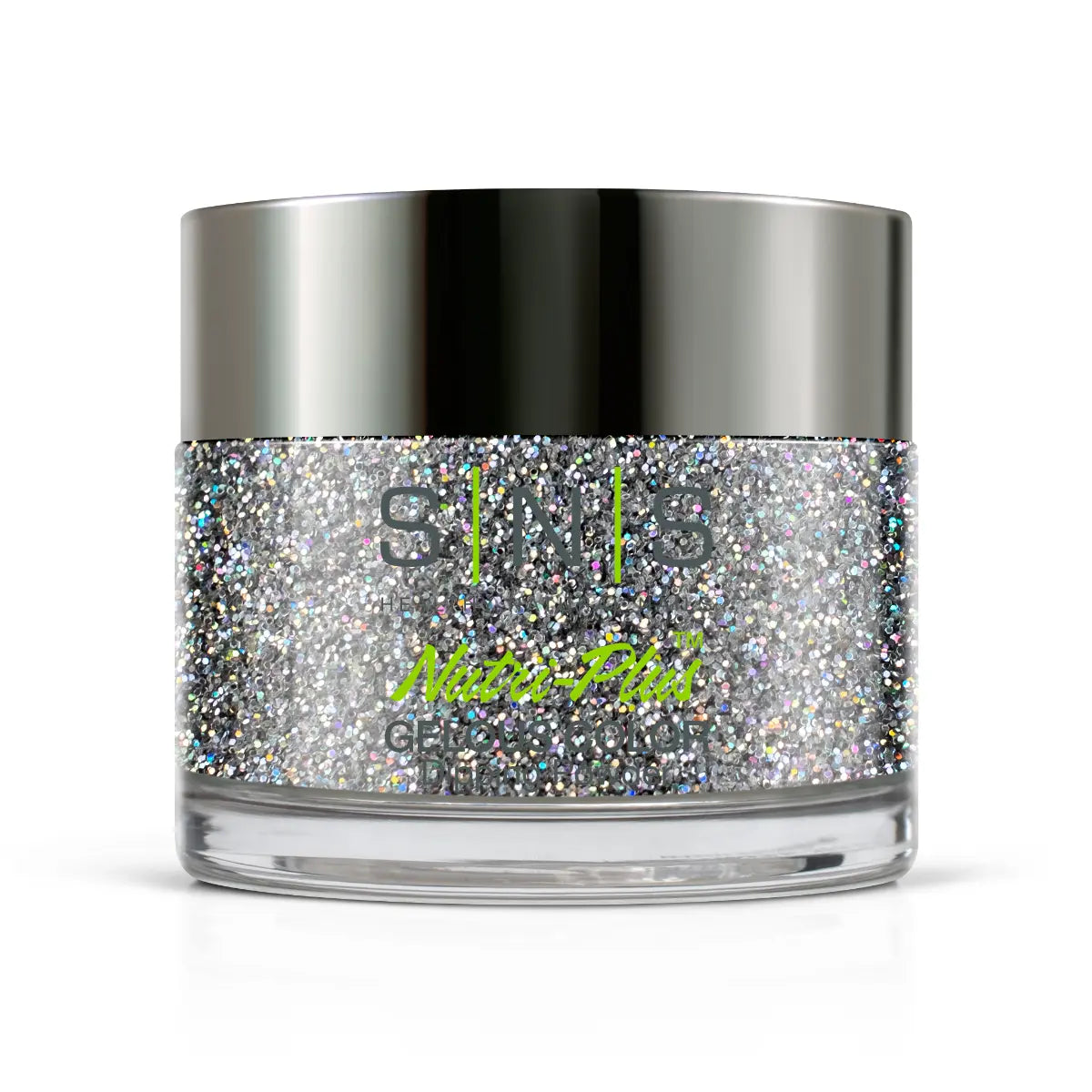 French Glitter Nail Art - Silver Colors - GF08