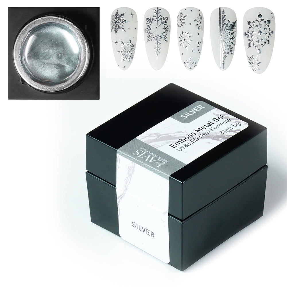LAVIS EMBOSS GEL - SILVER
