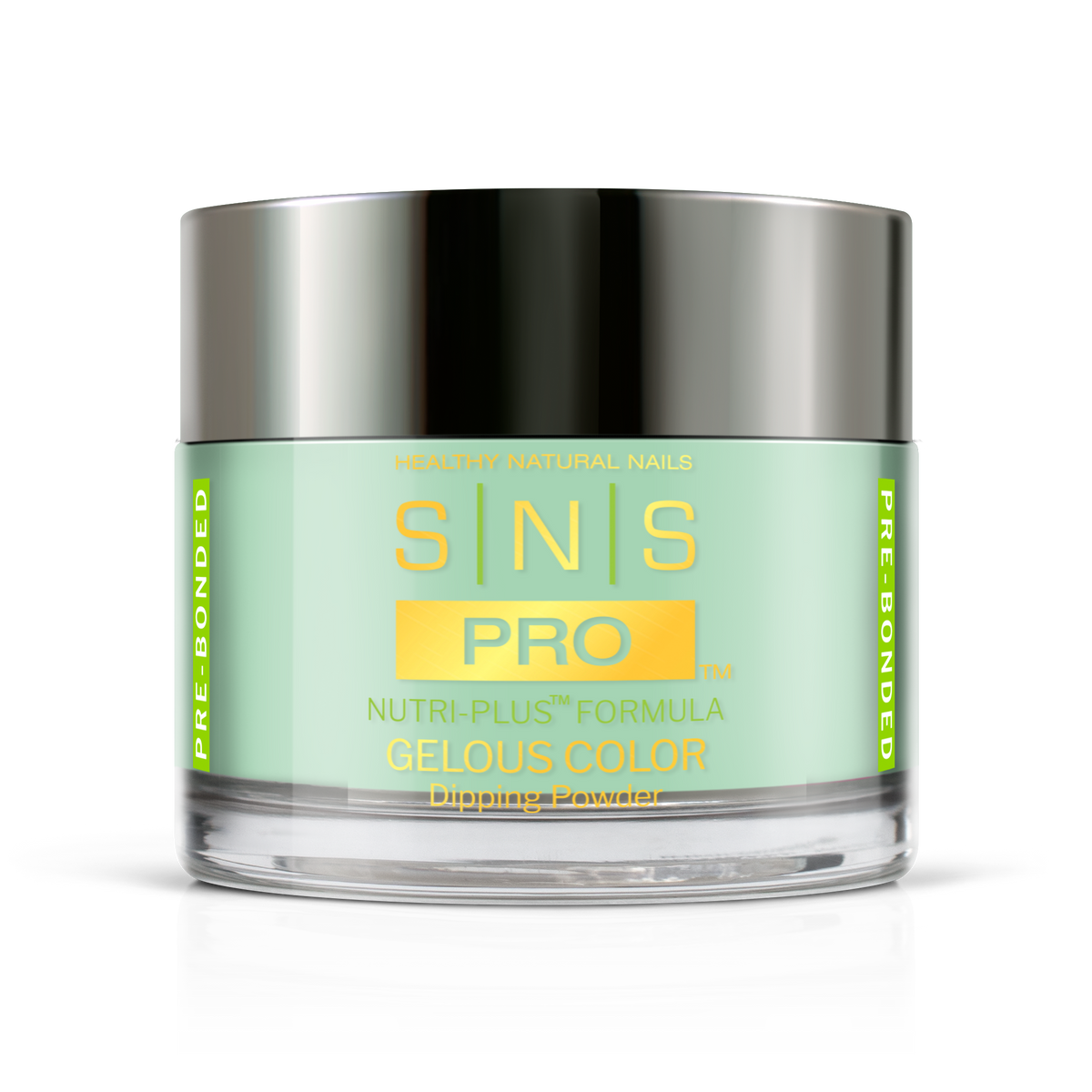 SNS Dip & Acrylic Powder #020 Mint Green 1.5 oz jar, Beige Book Collection