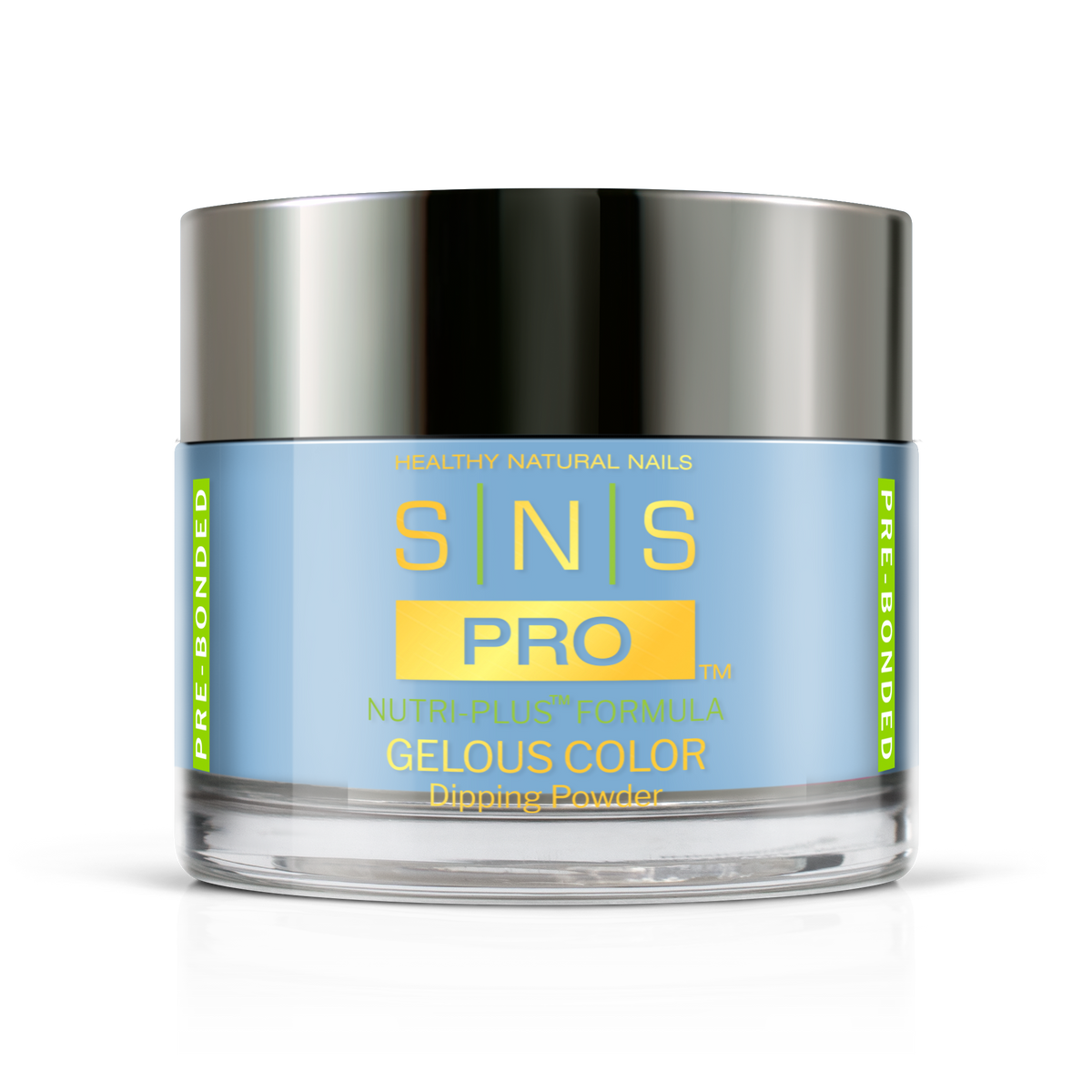 SNS Dip & Acrylic Powder #027 Blue 1.5 oz jar, Beige Book Collection