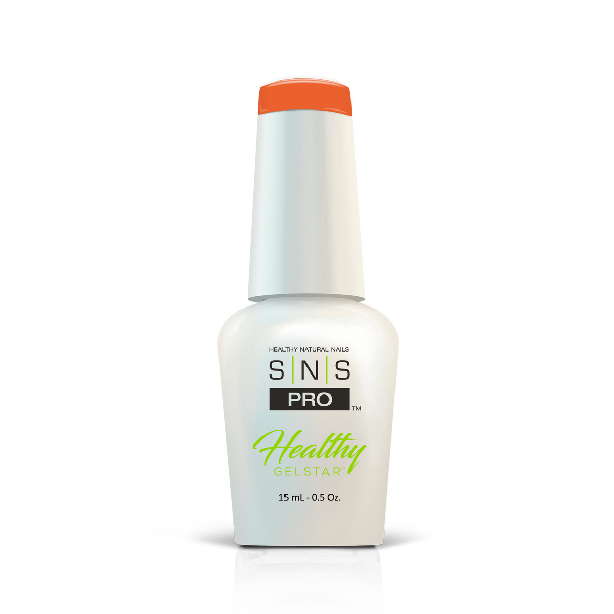 SNS Pro Healthy GelStar gel polish #034 Coral bottle, Beige Book Collection