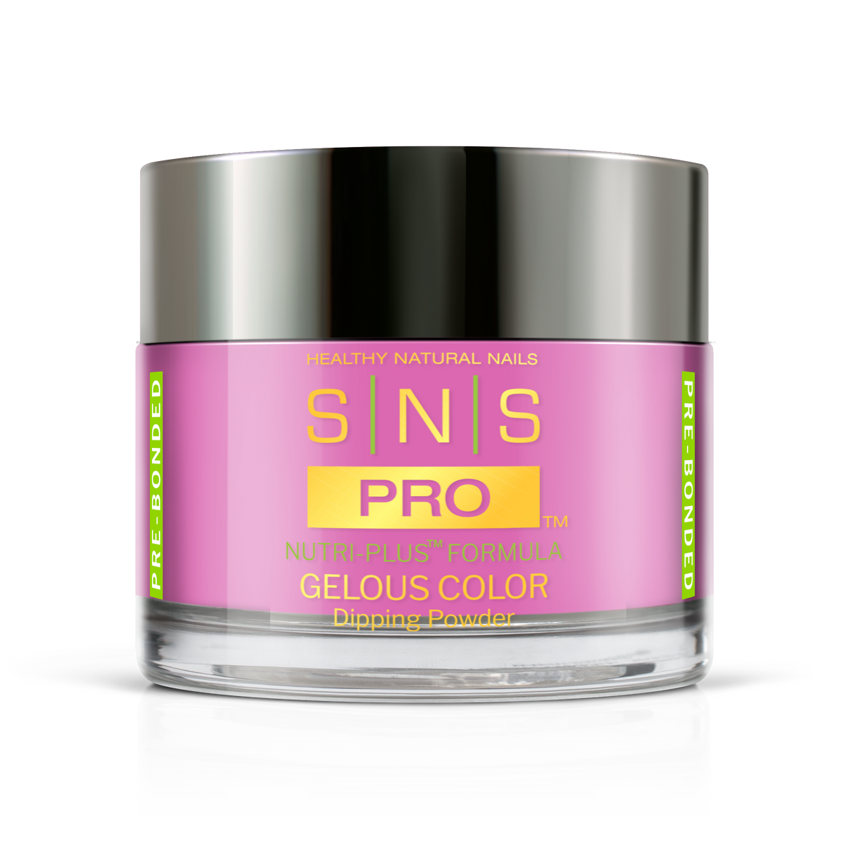 SNS Dip & Acrylic Powder #036 Magenta 1.5 oz jar, Beige Book Collection