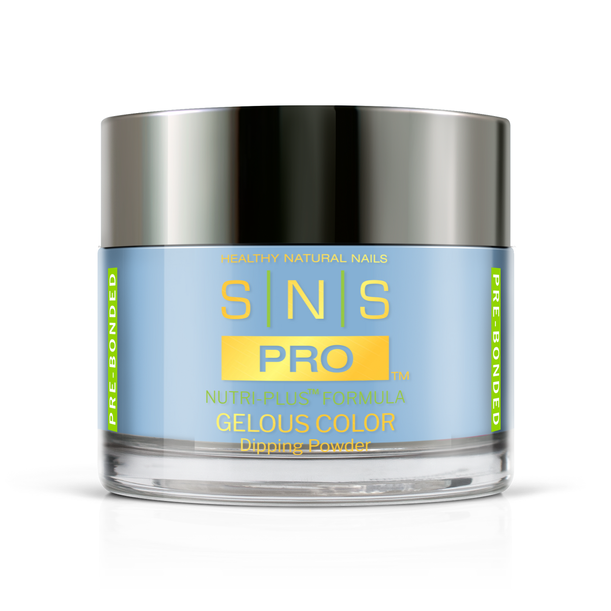 SNS Dip & Acrylic Powder #104 Blue 1.5 oz jar, Beige Book Collection