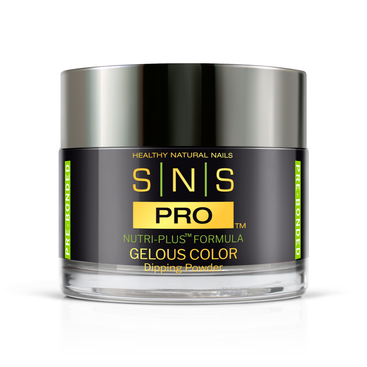 SNS Dip & Acrylic Powder #135 Black 1.5 oz jar, Beige Book Collection