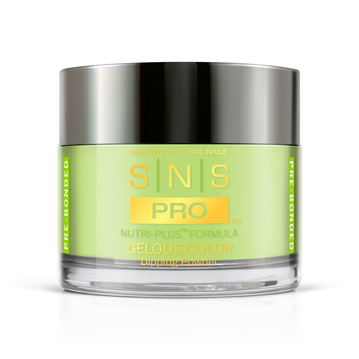 SNS Dip & Acrylic Powder #006 Lime Green 1.5 oz jar, Blue Book Collection