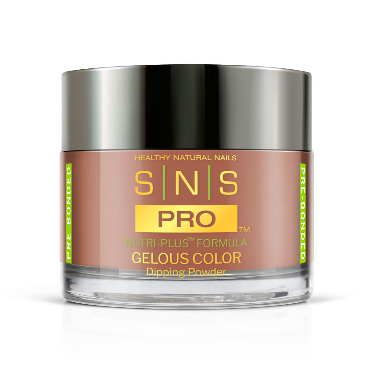 SNS Dip & Acrylic Powder #016 Taupe Brown 1.5 oz jar, Blue Book Collection
