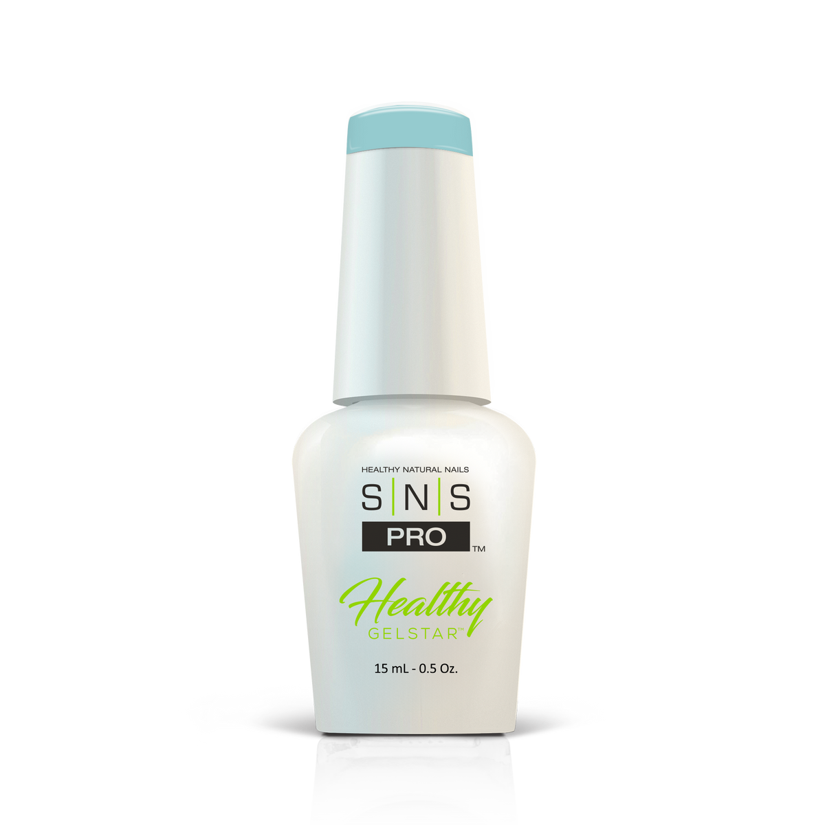 SNS Pro Healthy GelStar gel polish #017 Aqua bottle, Blue Book Collection