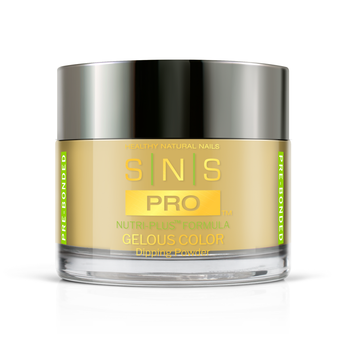 SNS Dip & Acrylic Powder #046 Yellow 1.5 oz jar, Blue Book Collection