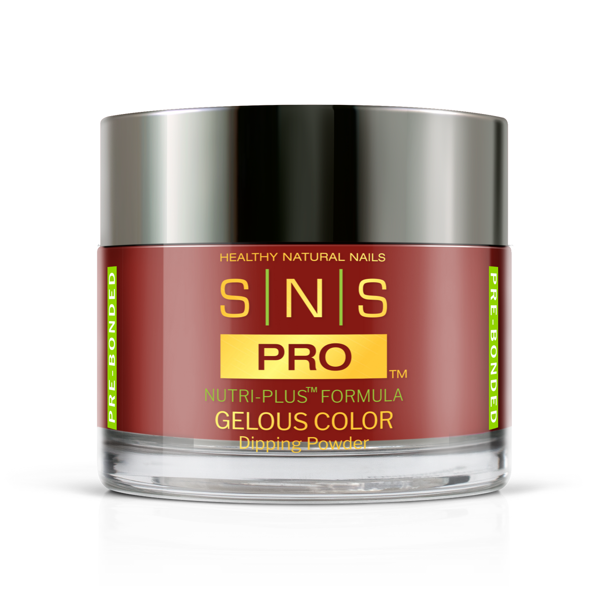 SNS Dip & Acrylic Powder #054 Deep Red 1.5 oz jar, Blue Book Collection