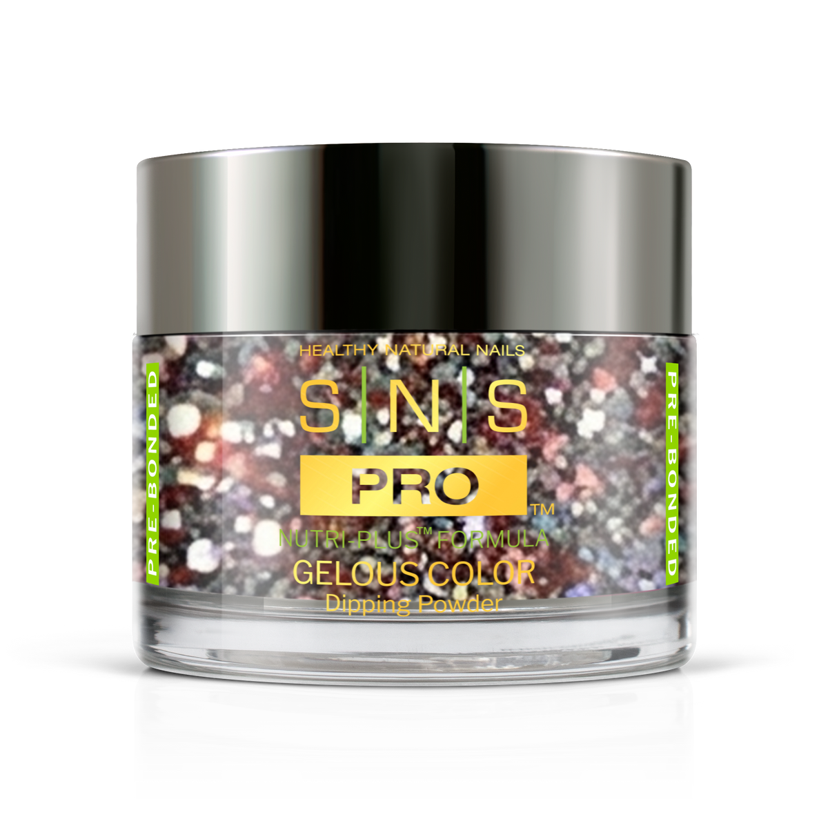 SNS Dip & Acrylic Powder #066 Dusty Rose Glitter 1.5 oz jar, Blue Book Collection