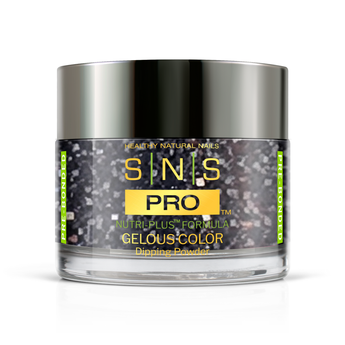 SNS Dip & Acrylic Powder #072 Navy Blue Glitter 1.5 oz jar, Blue Book Collection