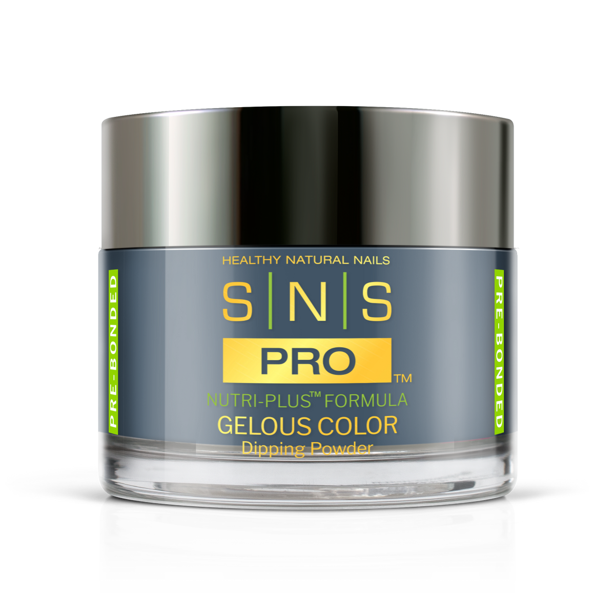 SNS Dip & Acrylic Powder #055 Denim Blue 1.5 oz jar, Burgundy Book Collection