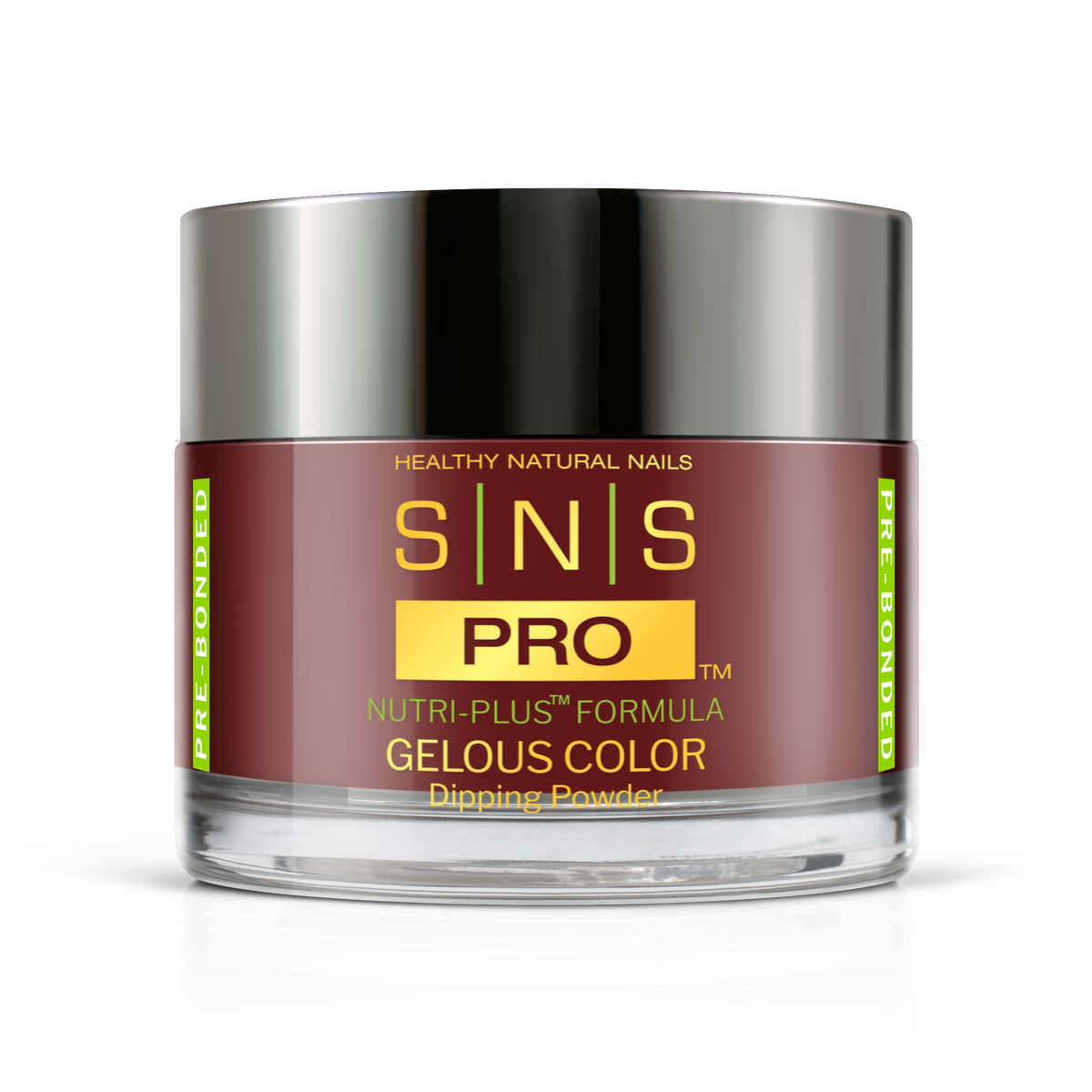 SNS Dip & Acrylic Powder #120 Deep Red 1.5 oz jar, Burgundy Book Collection