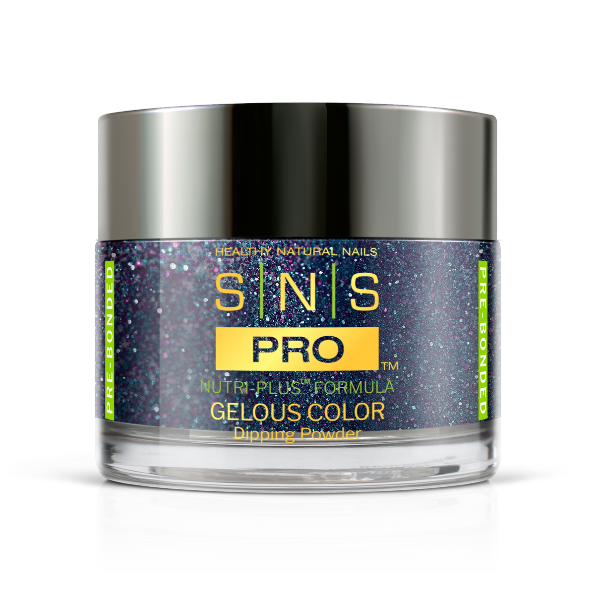 SNS Dip & Acrylic Powder #142 Navy Blue Glitter 1.5 oz jar, Burgundy Book Collection