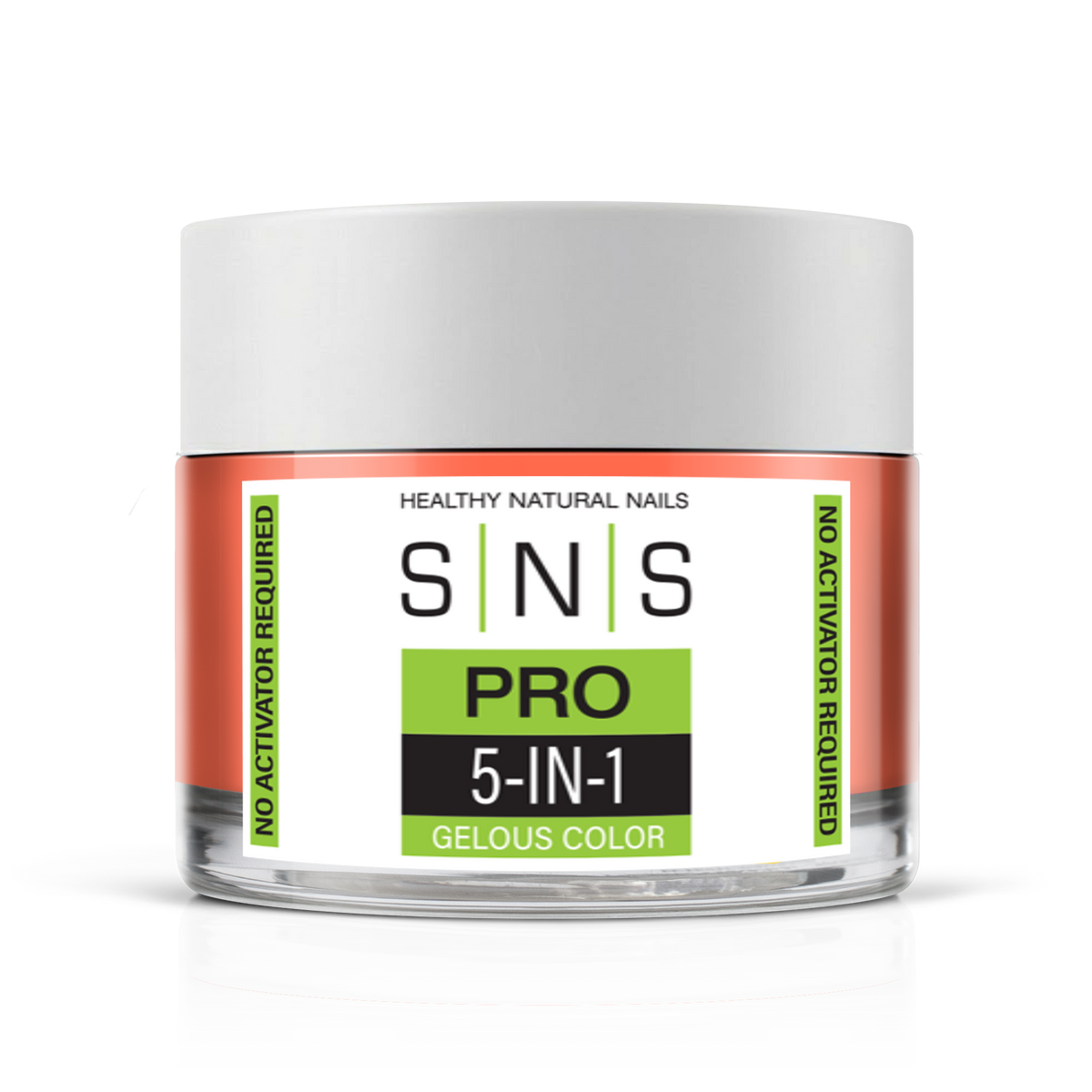 SNS Dip & Acrylic Powder #010 Coral 1.5 oz jar, Green Book Collection